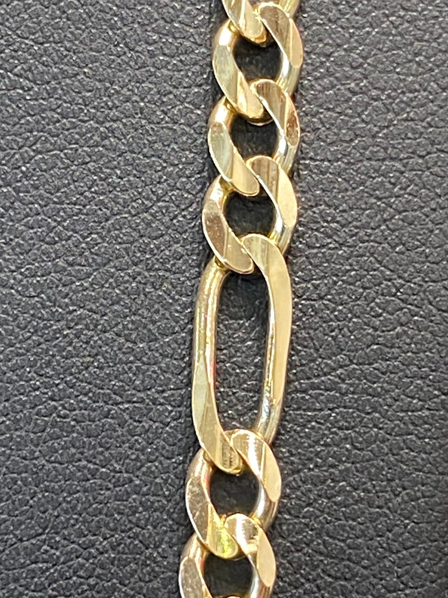 14k Yellow Gold Fígaro Chain