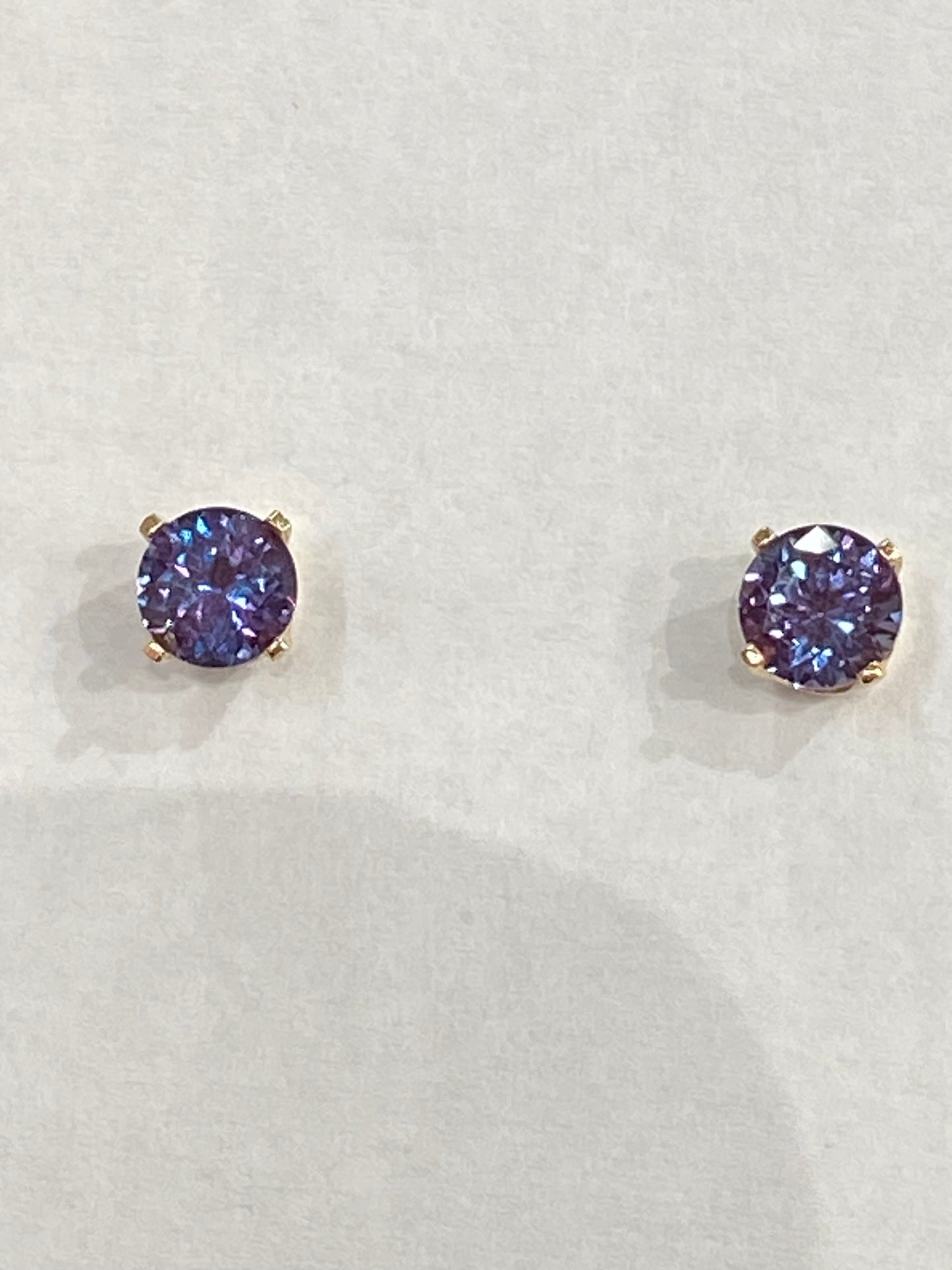 14k Yellow Gold Stud Earrings