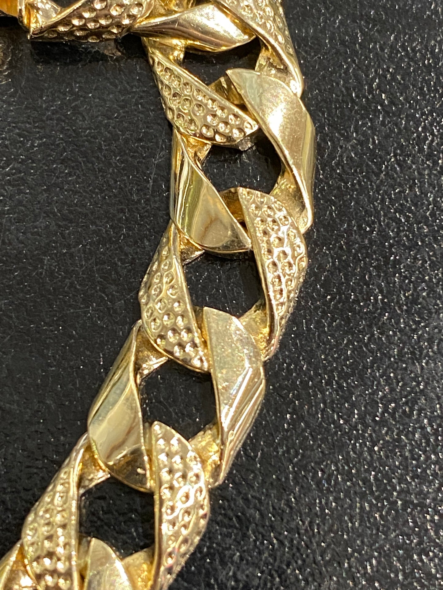 14k Yellow Gold ID Bracelet