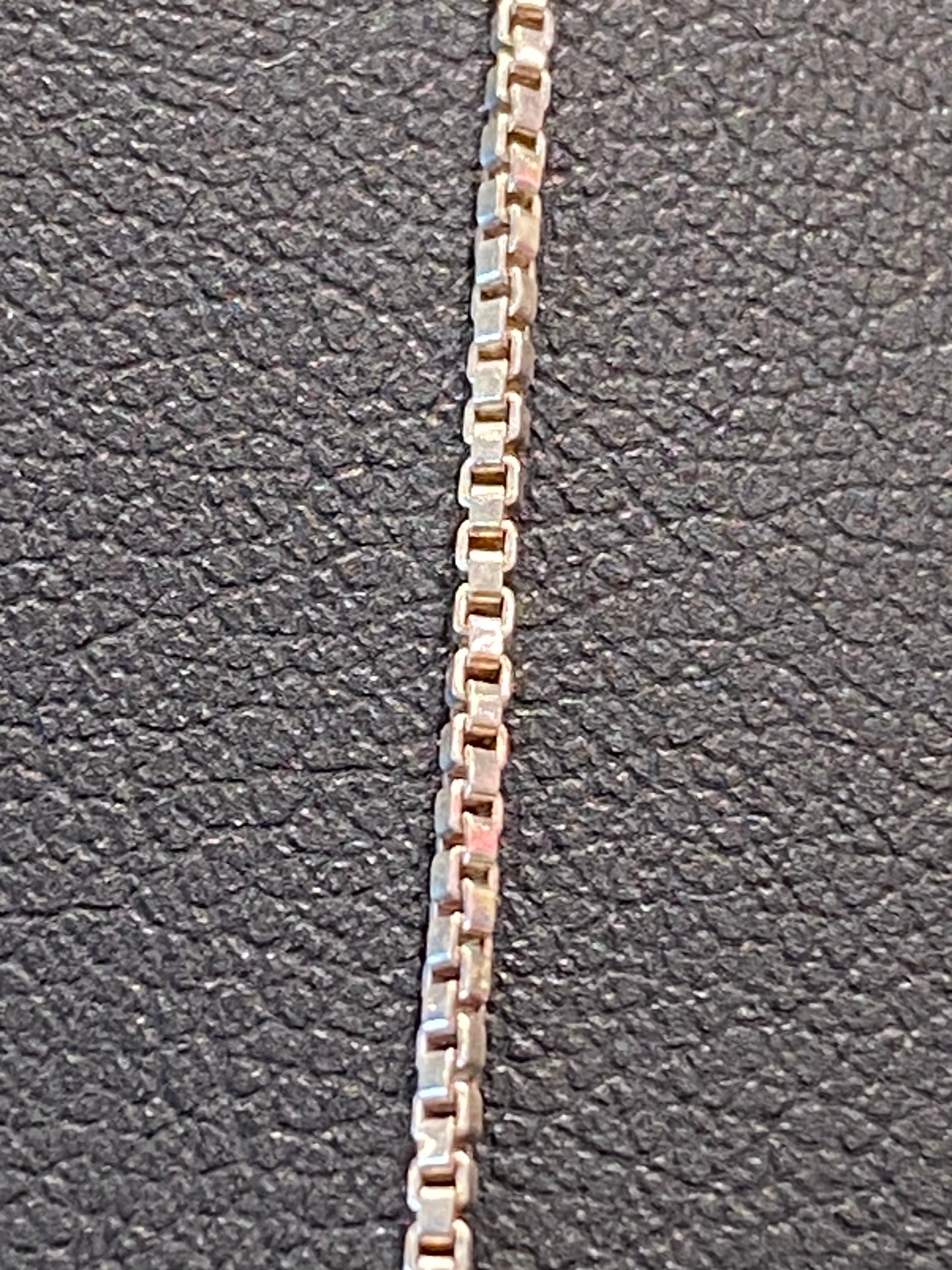 Silver Box Link Chain