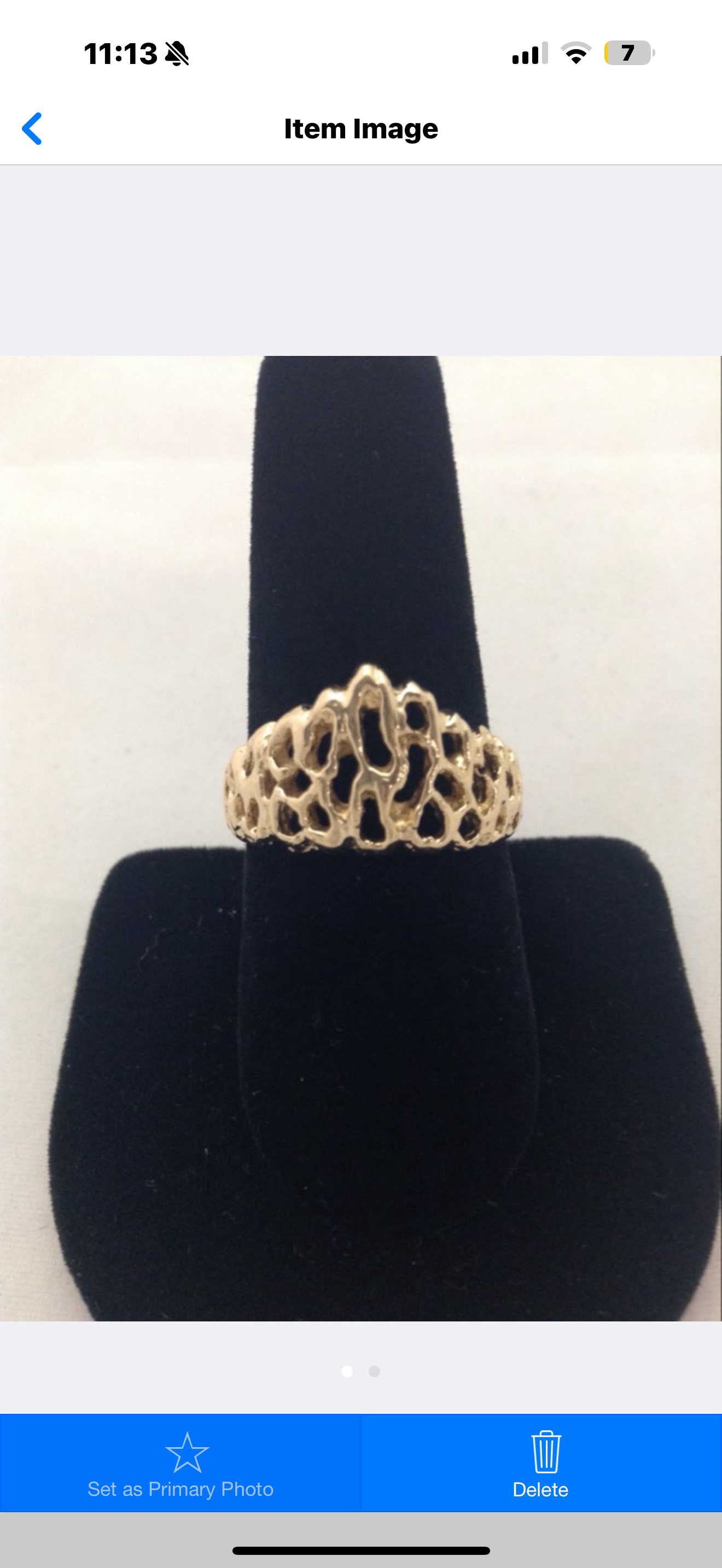 Gold ring