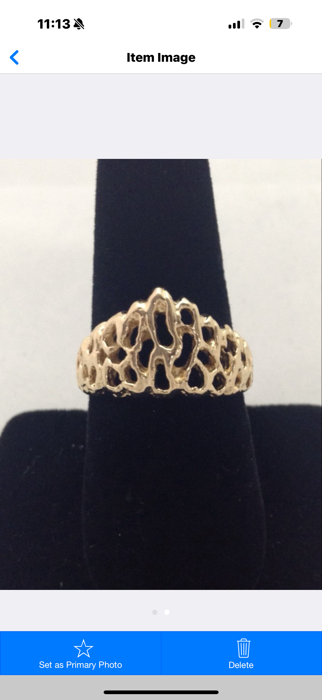Gold ring