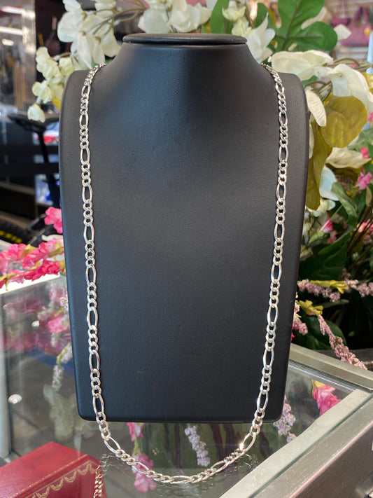 Silver Fígaro Chain