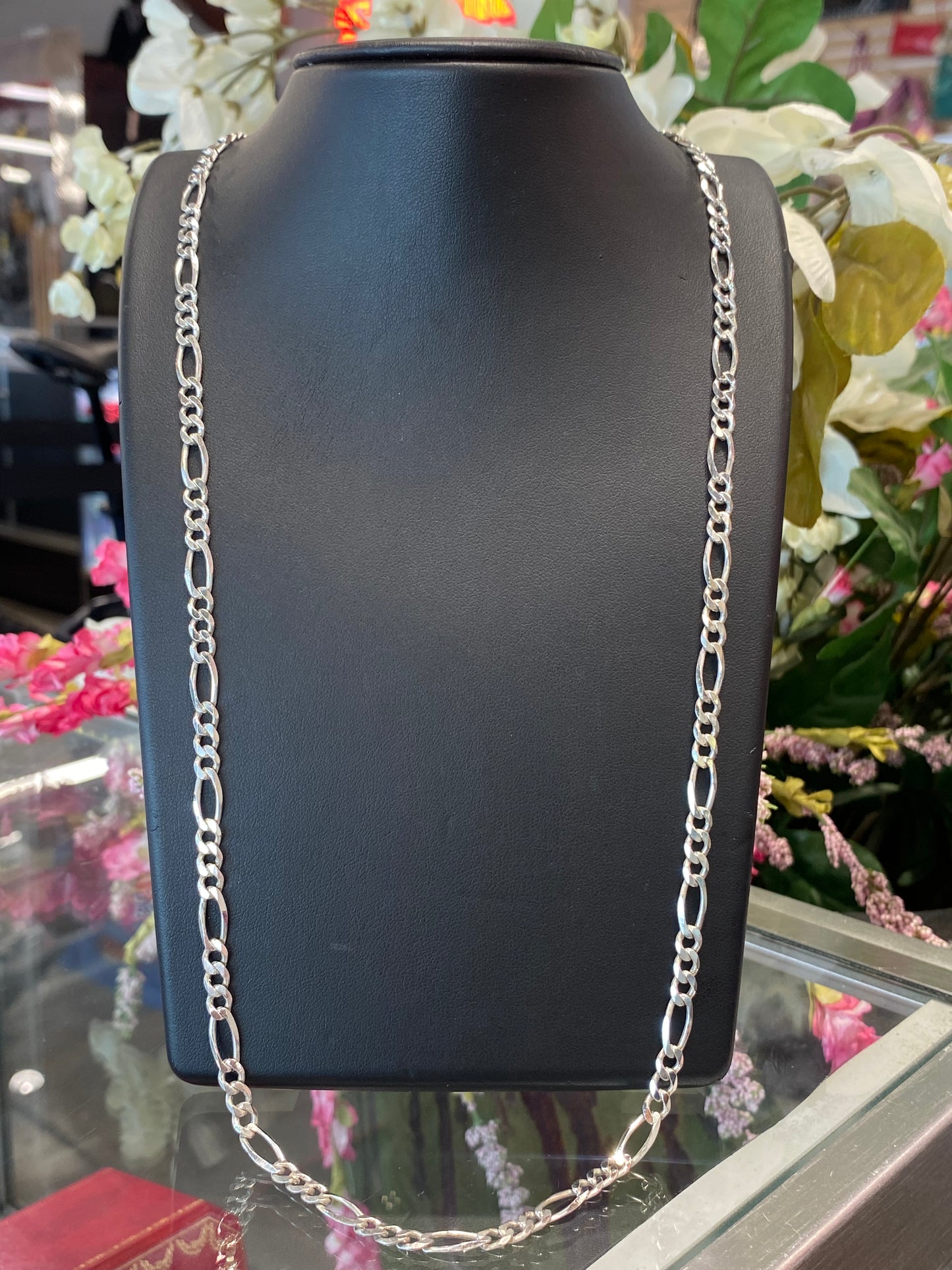 Silver Fígaro Chain