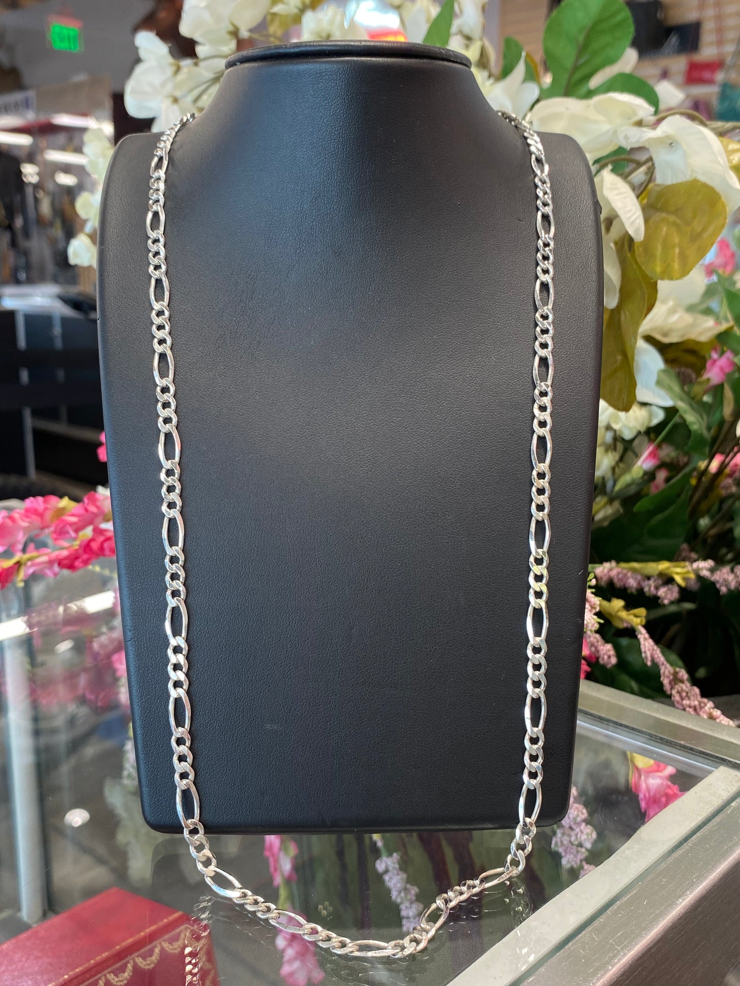 Silver Fígaro Chain