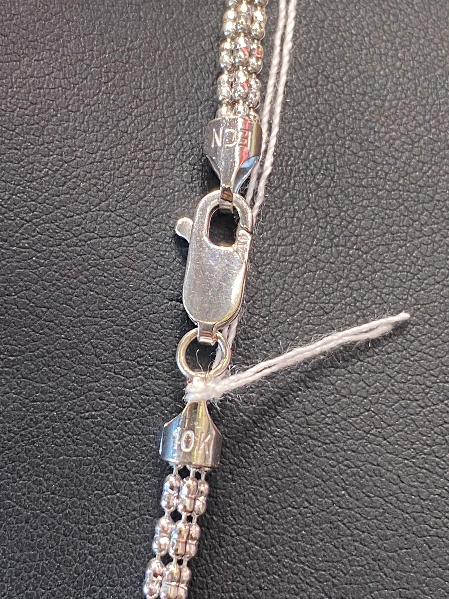 10k White Gold Fashion Chain