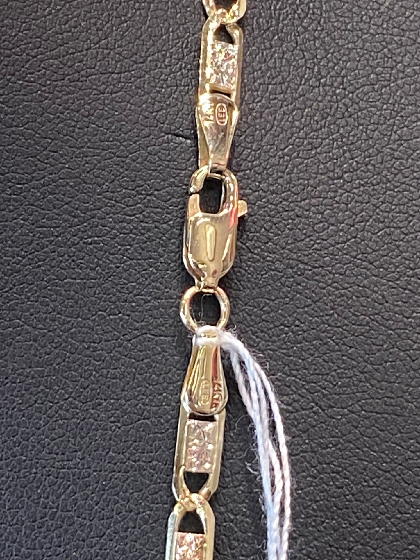 14k Tri Gold Chain