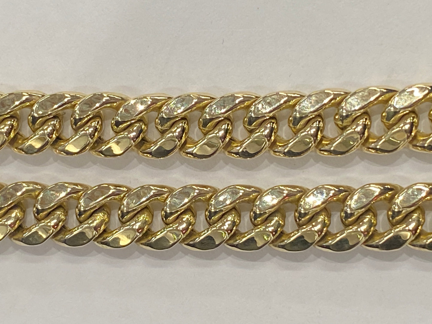 10k Yellow Gold Cuban Chain