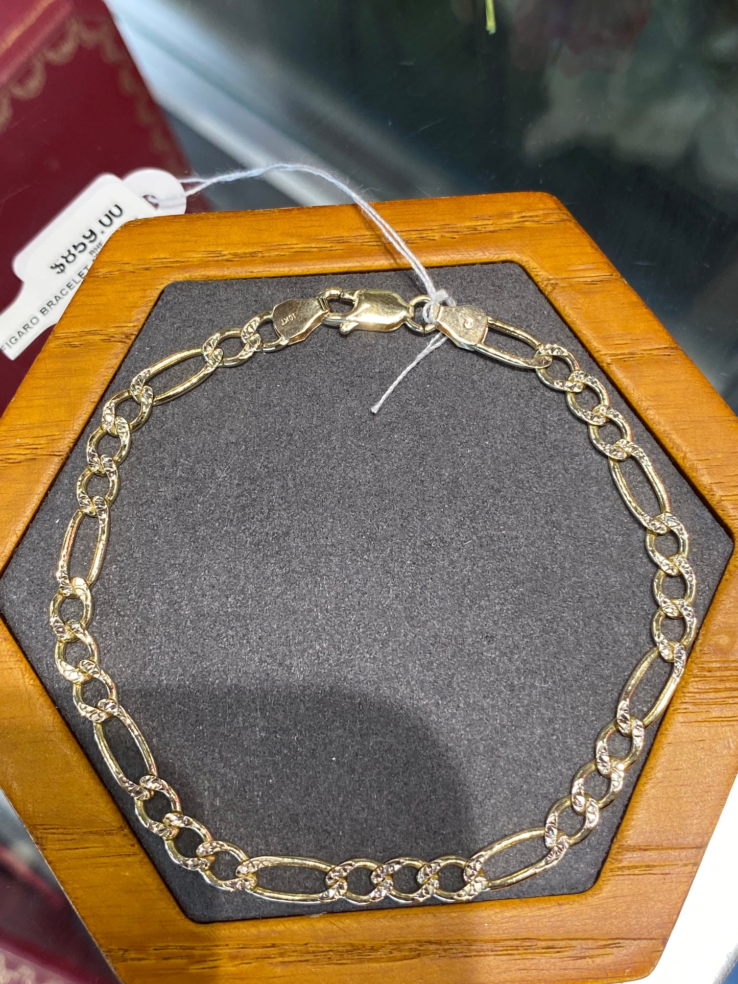 10k Two Tone Bracelet