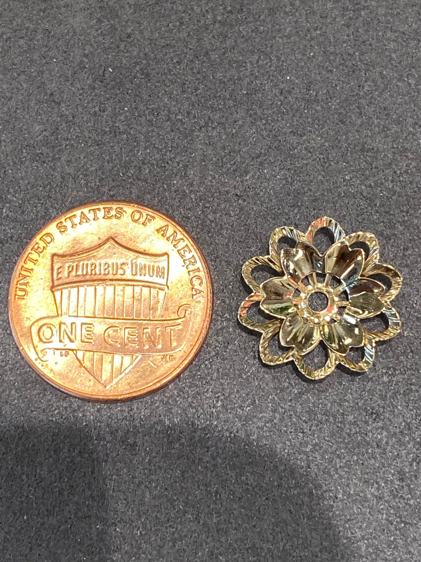 14k Yellow Gold Earring Jackets