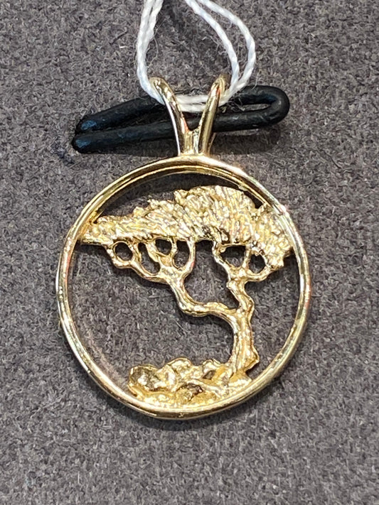14k Yellow Gold Pendant