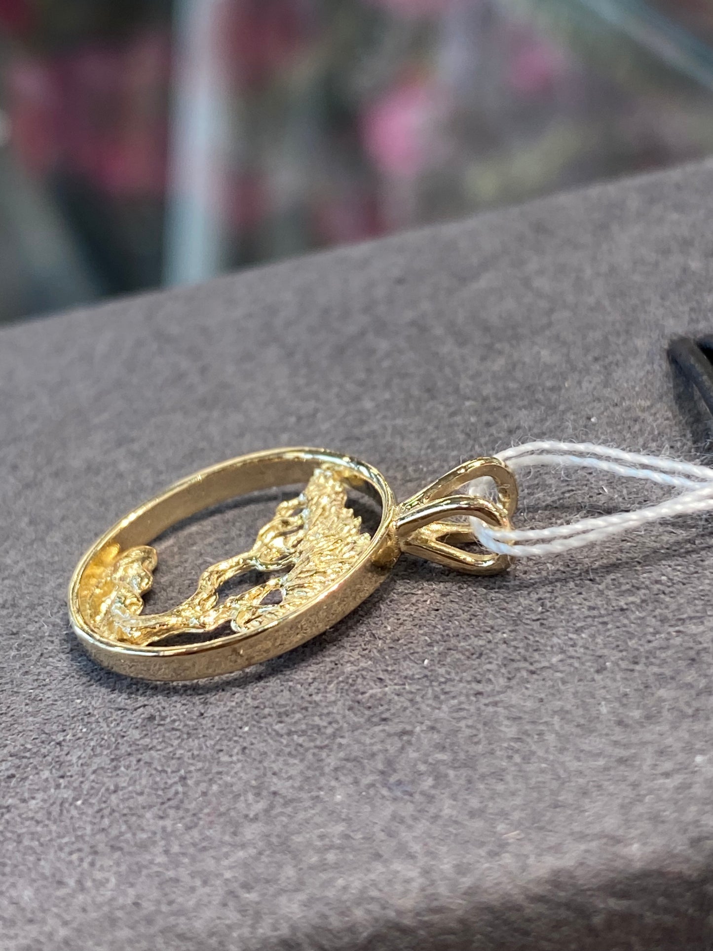 14k Yellow Gold Pendant