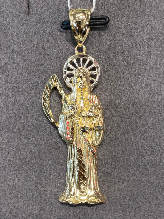 14k Two Tone Pendant