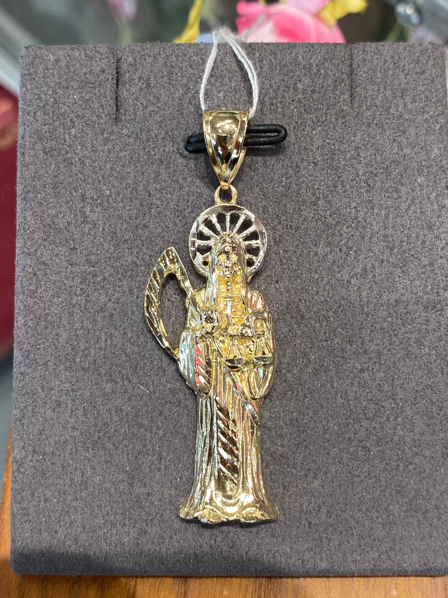 14k Two Tone Pendant