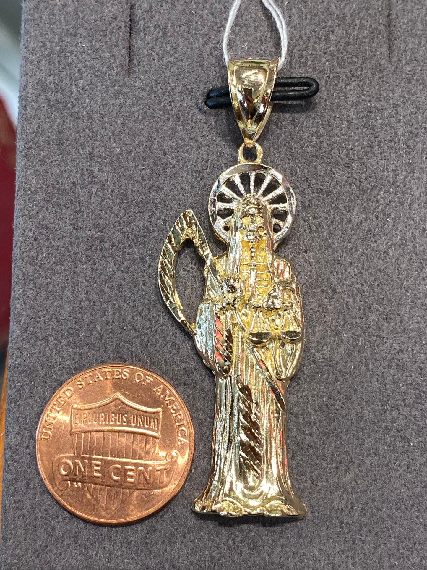 14k Two Tone Pendant
