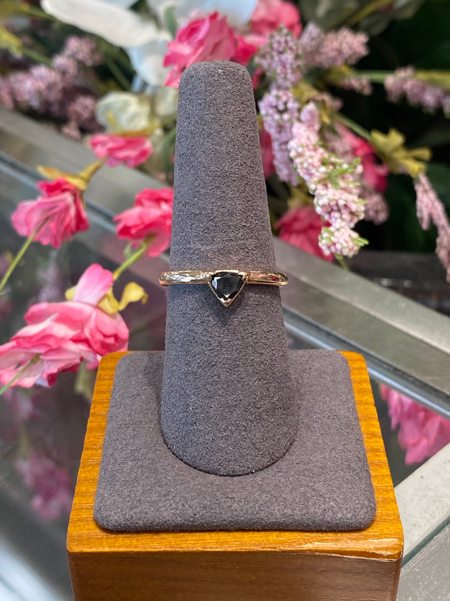 14k Yellow Gold Diamond Ring