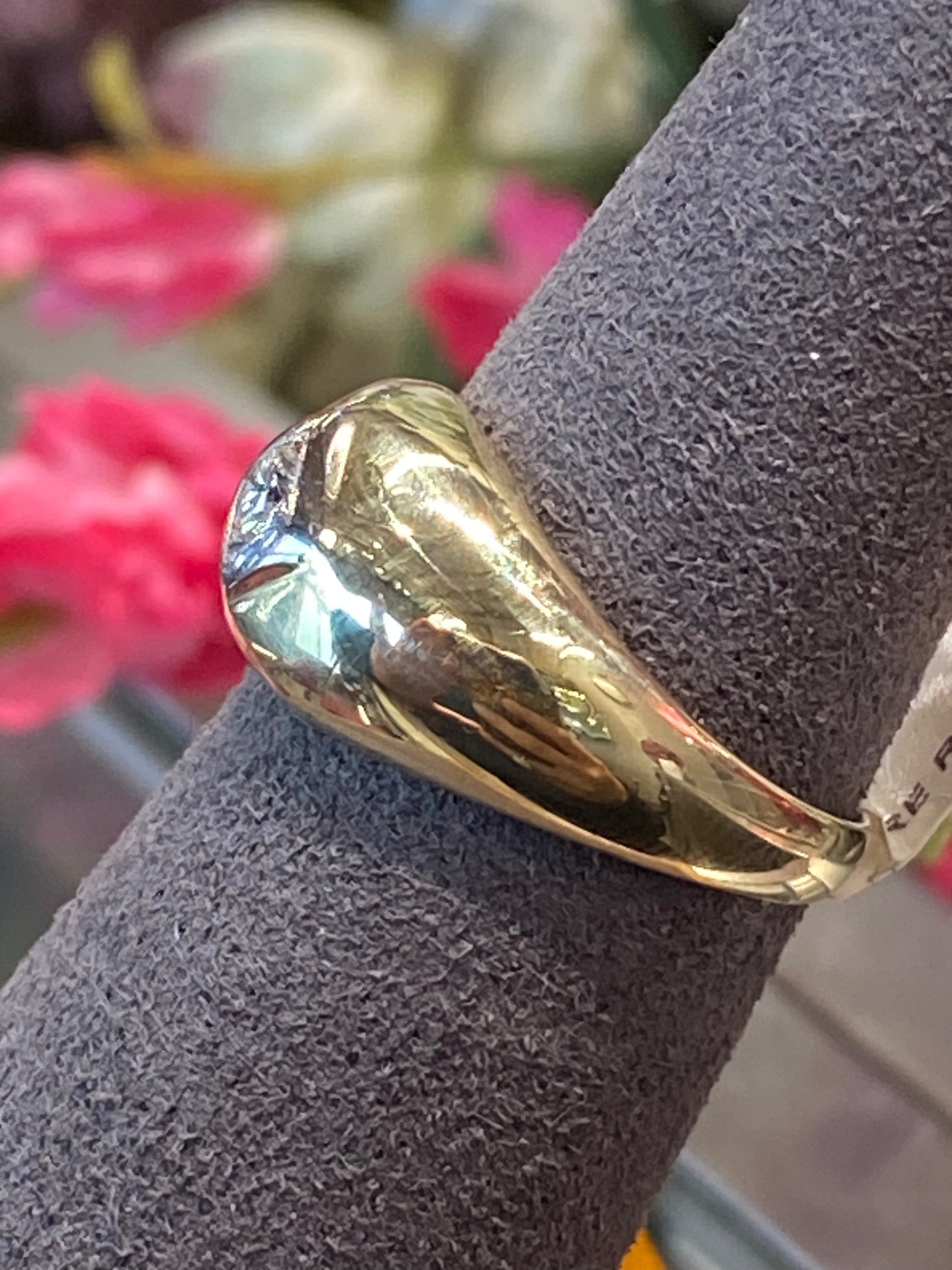14k Yellow Gold Diamond Ring
