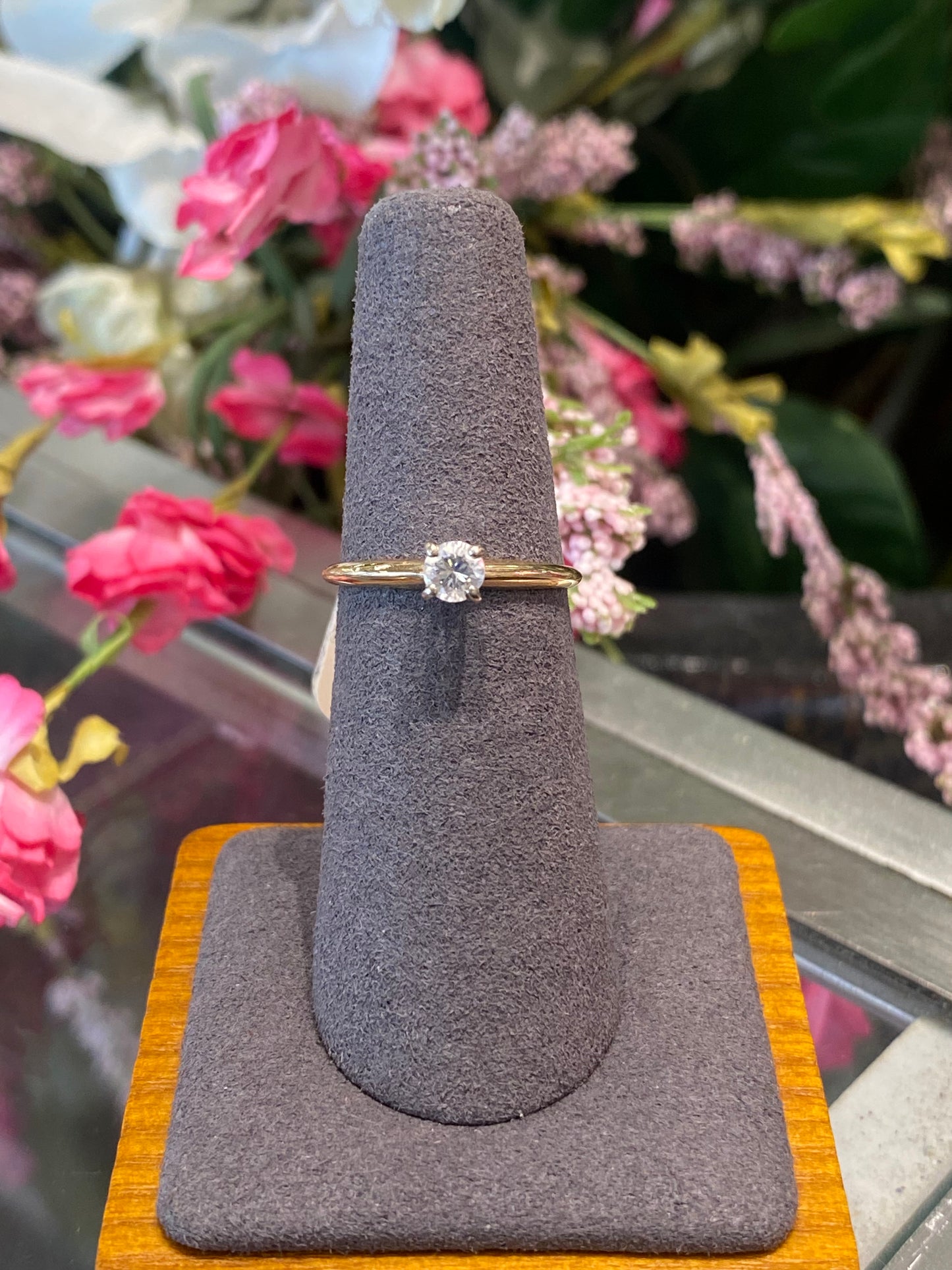 14k Yellow Gold Engagement Ring