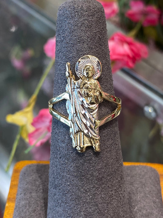 10k Two Tone Ring