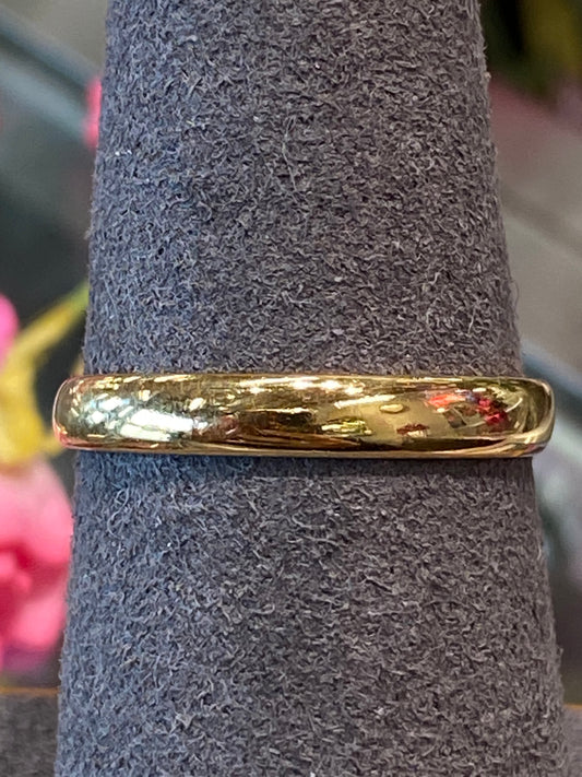 22k Yellow Gold Plain Band