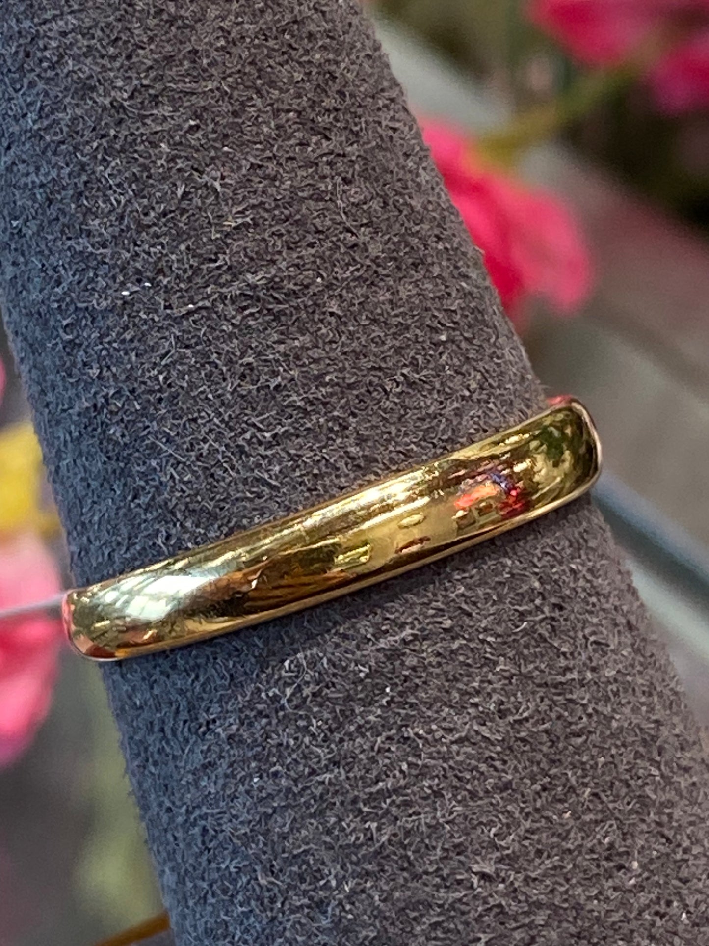 22k Yellow Gold Plain Band