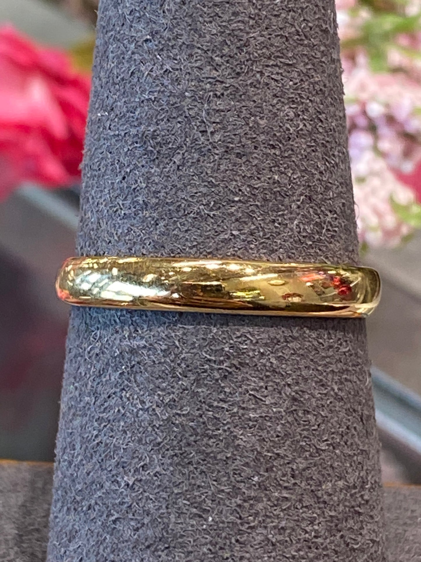 22k Yellow Gold Plain Band