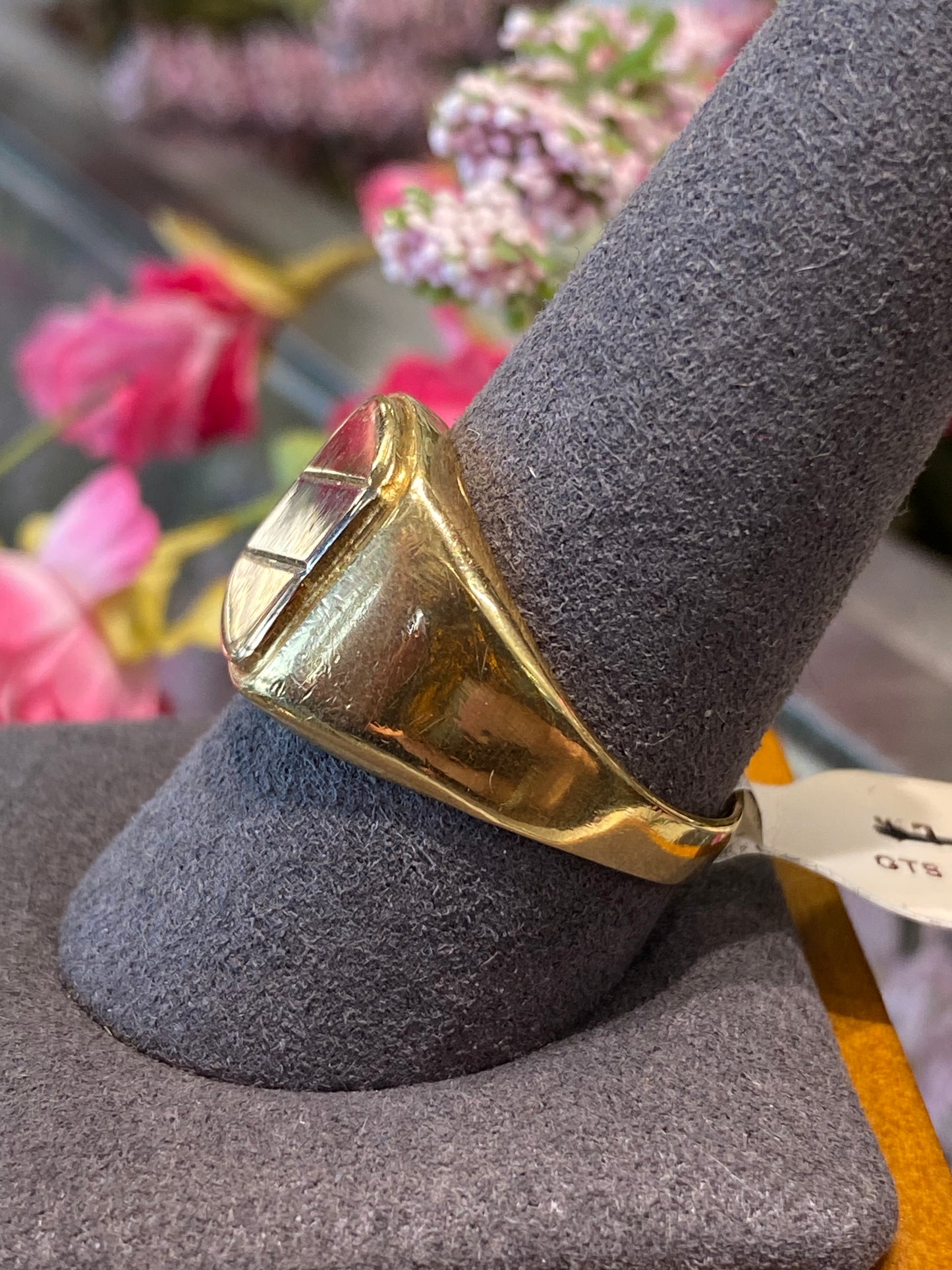18k Tri Gold Ring