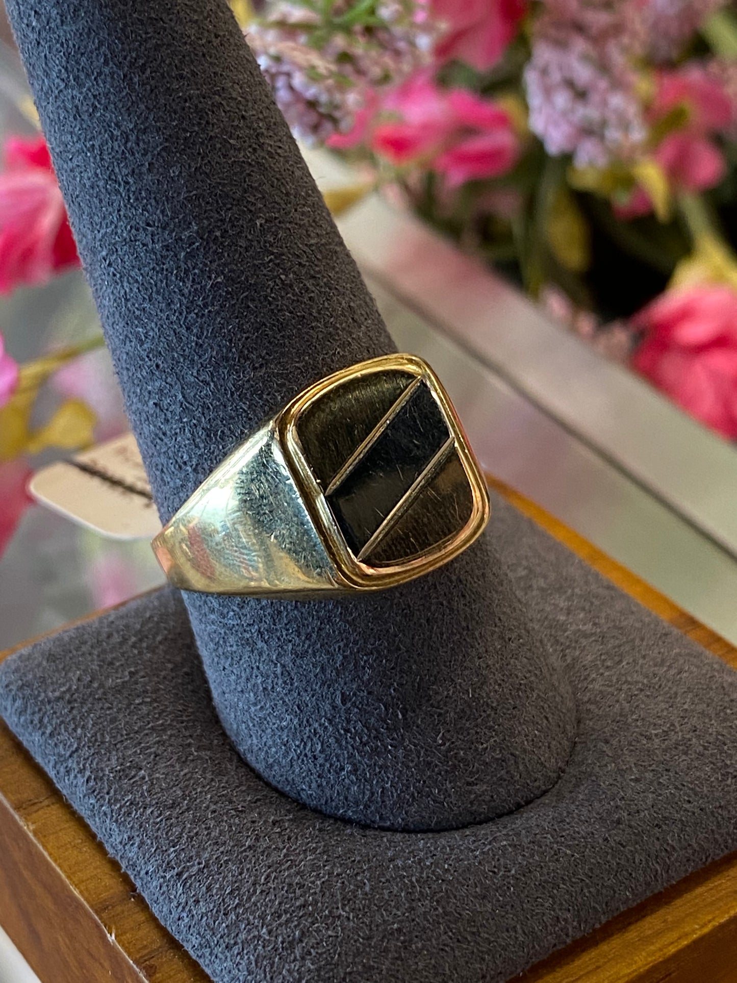 18k Tri Gold Ring