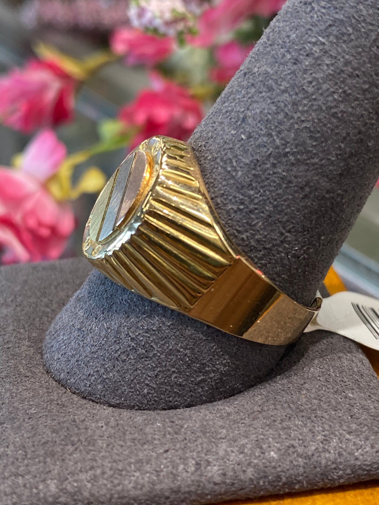 18k Tri Gold Ring