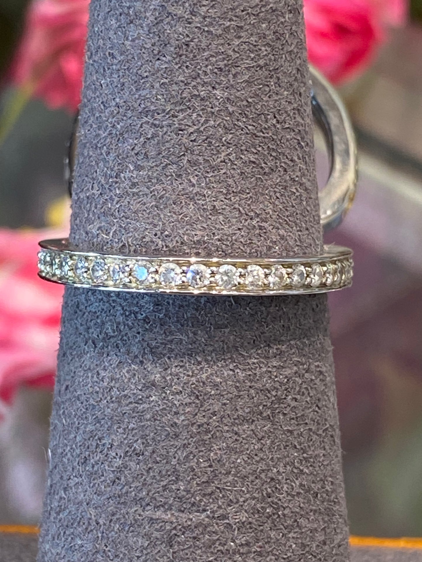 18k White Gold Diamond Wedding Set
