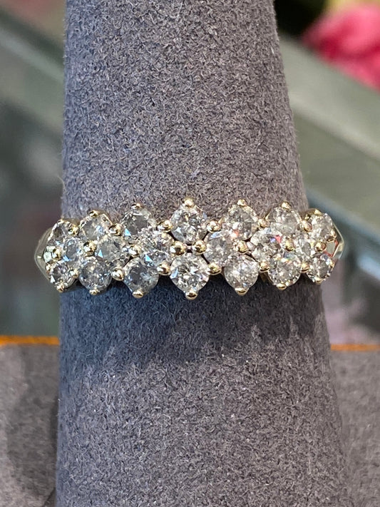 10k Yellow Gold Diamond Ring