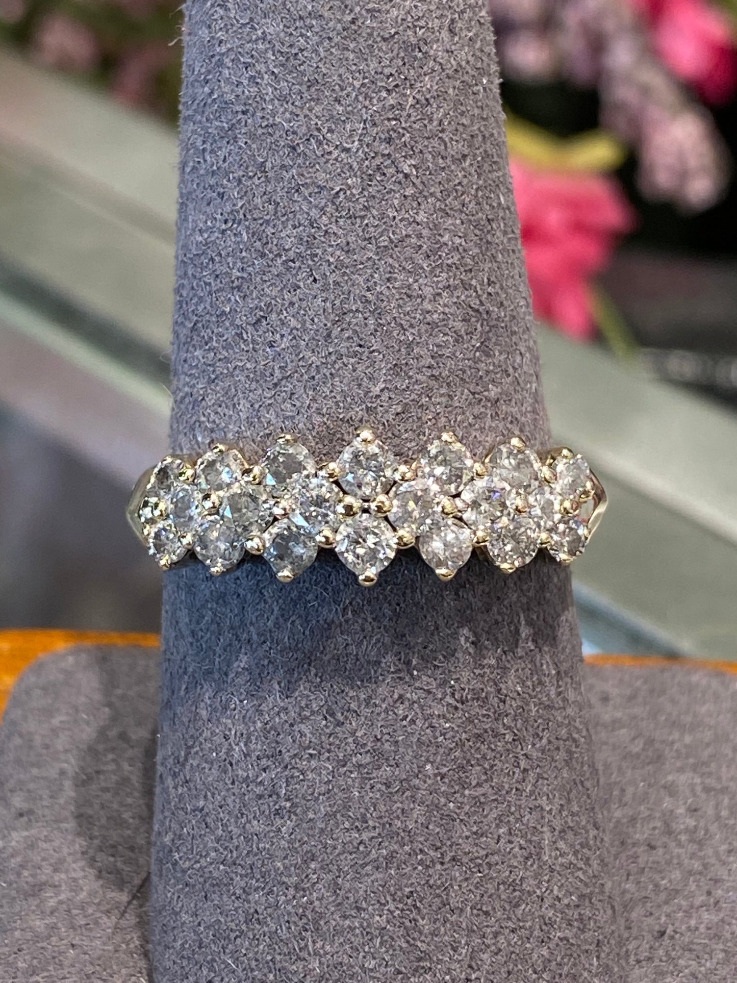 10k Yellow Gold Diamond Ring