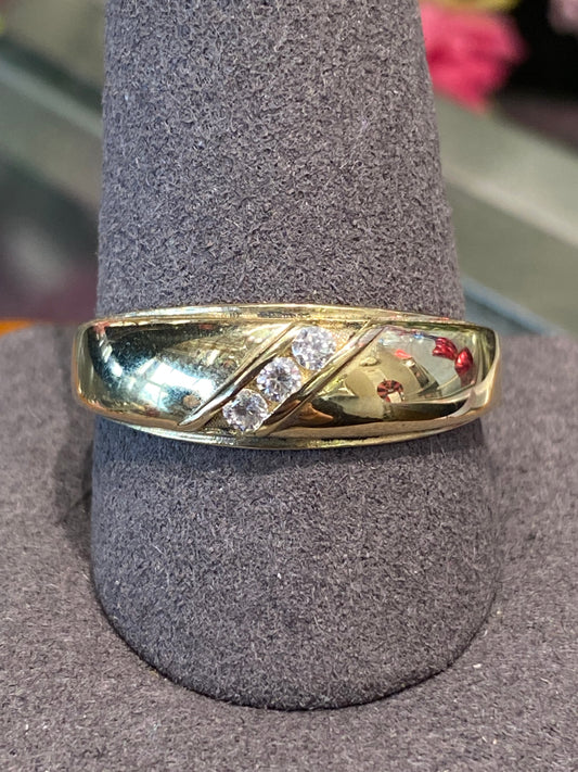 10k Yellow Gold Band