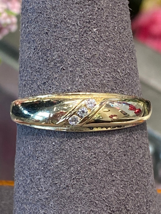 10k Yellow Gold Band