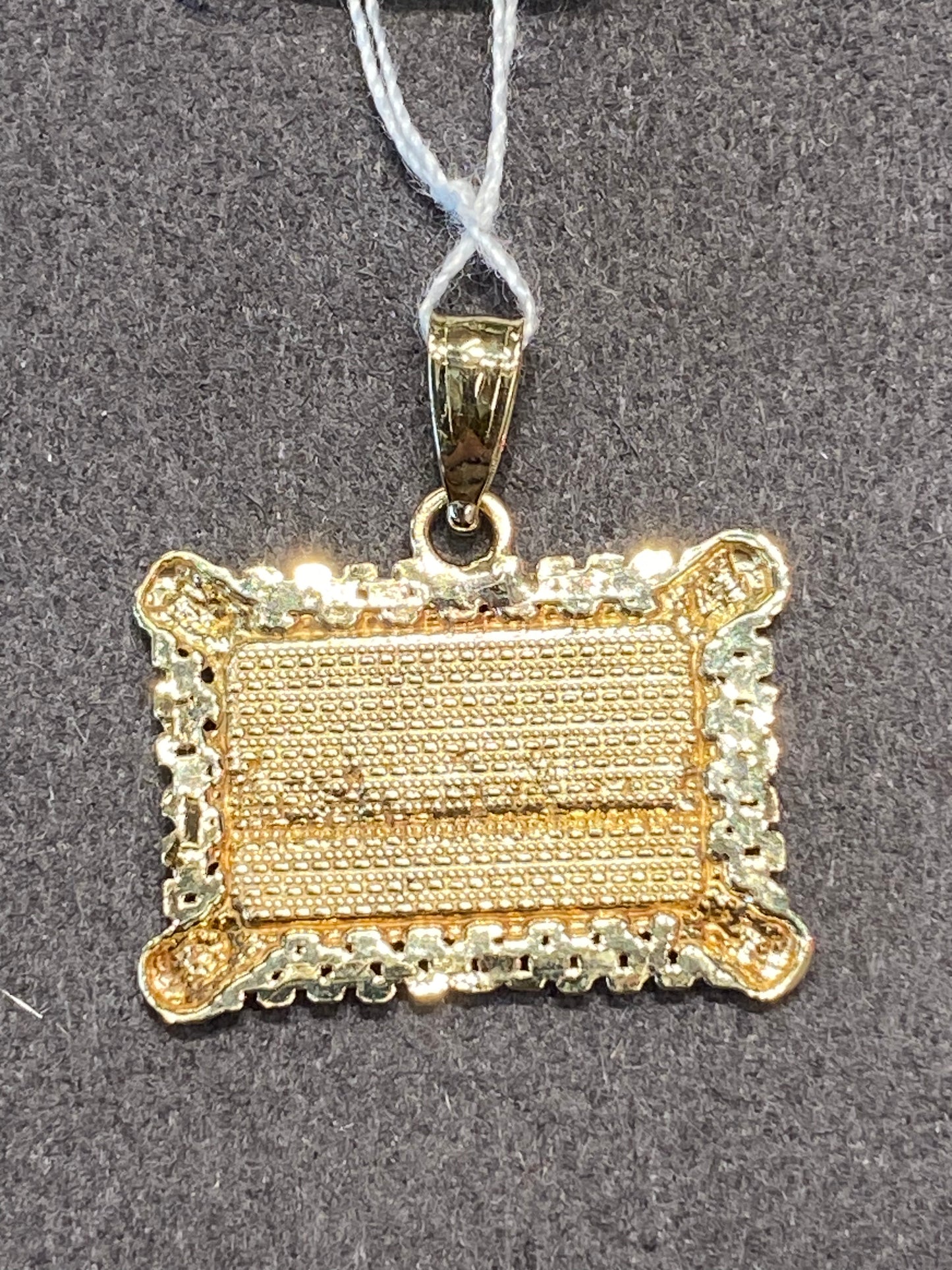 10k Two Tone Last Supper Pendant