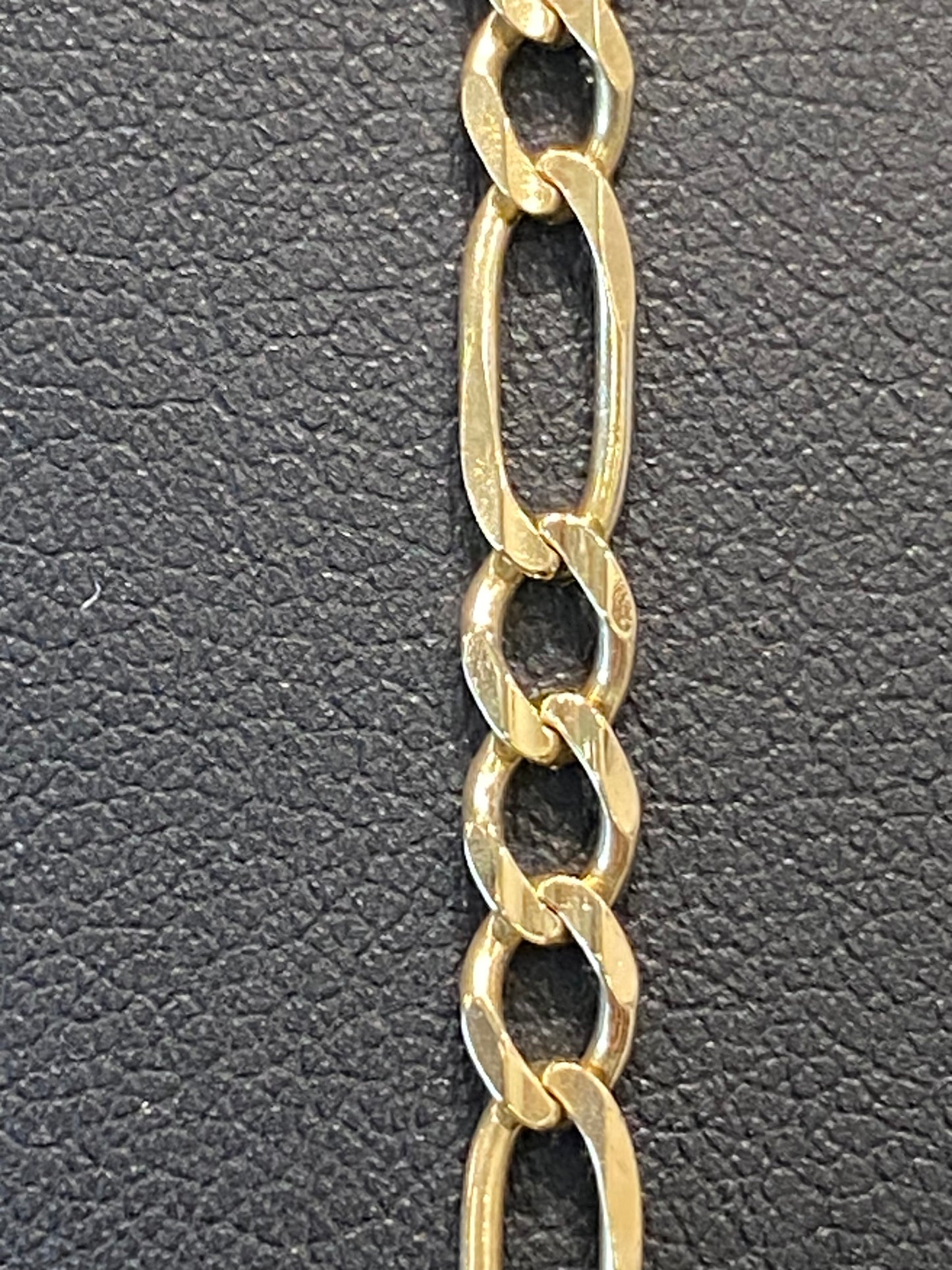 14k Yellow Gold Fígaro Chain