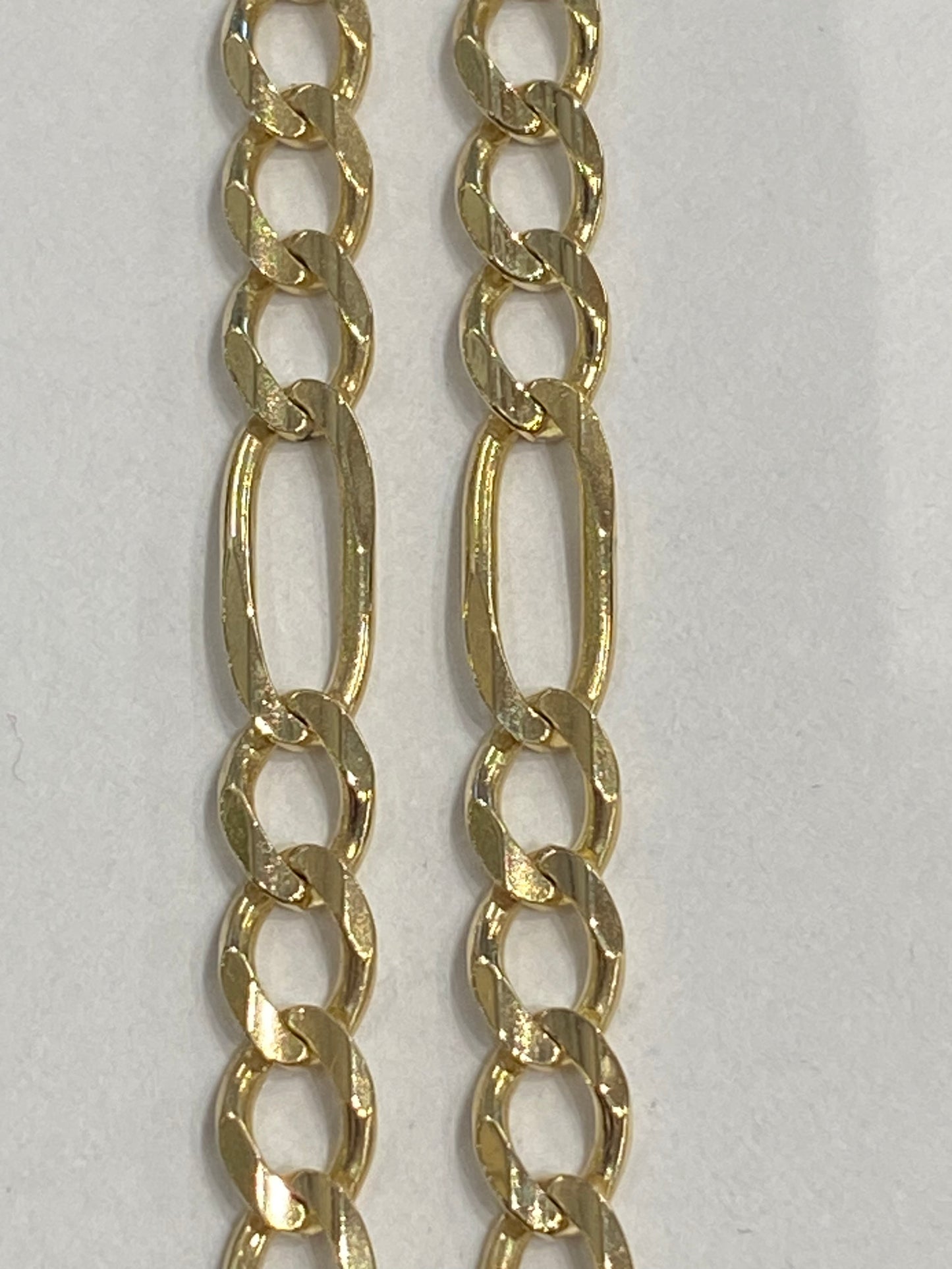 14k Yellow Gold Fígaro Chain