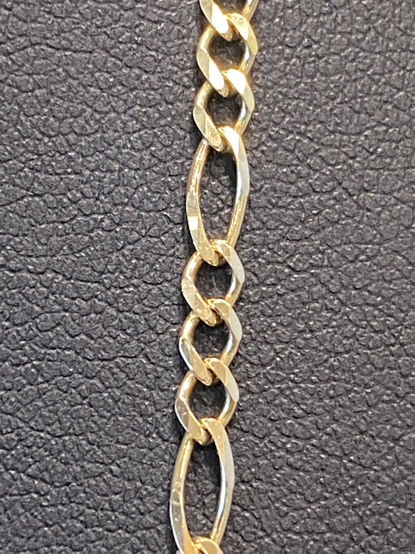 14k Yellow Gold Fígaro Chain