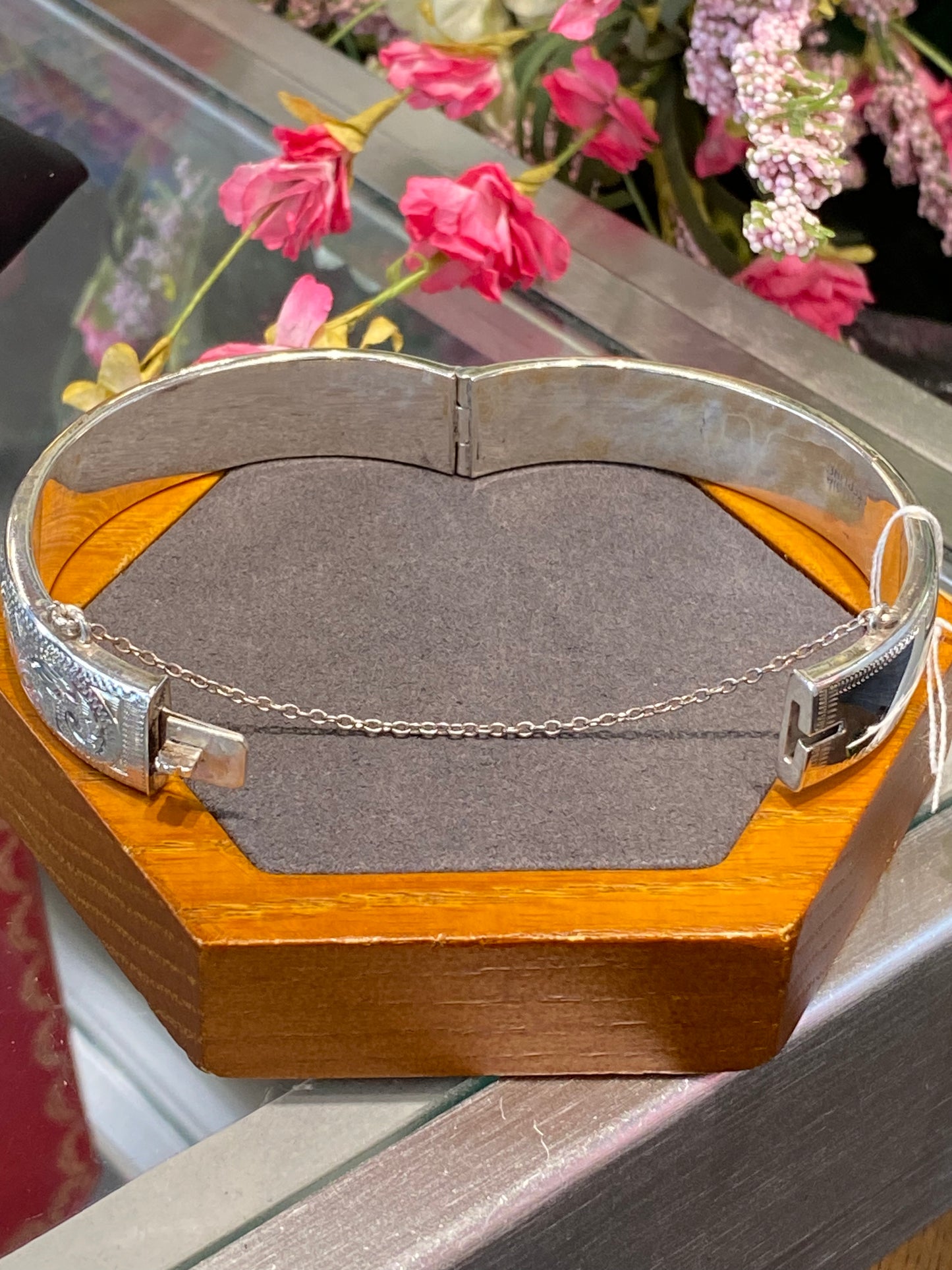 Silver Bangle Bracelet