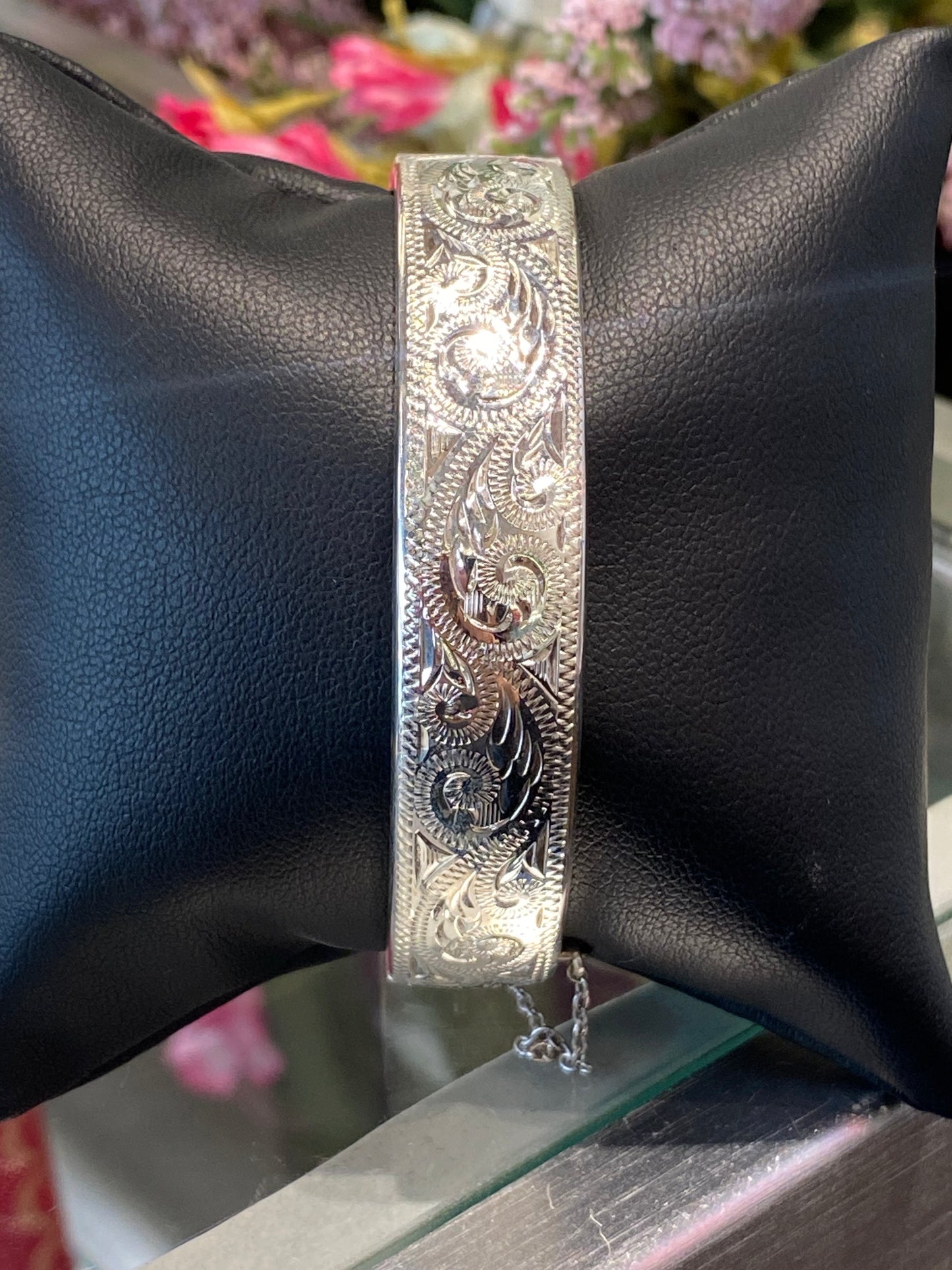 Silver Bangle Bracelet
