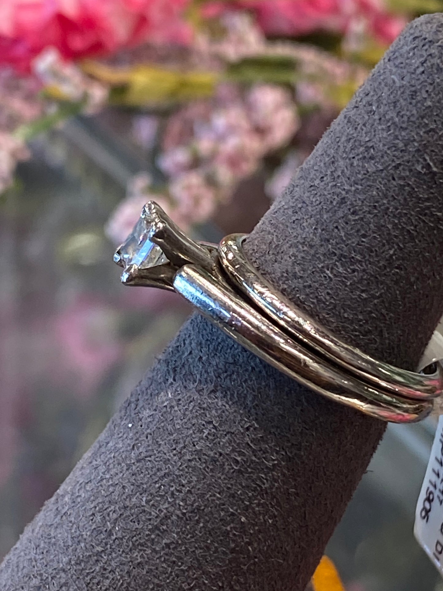 Platinum Diamond Wedding Set