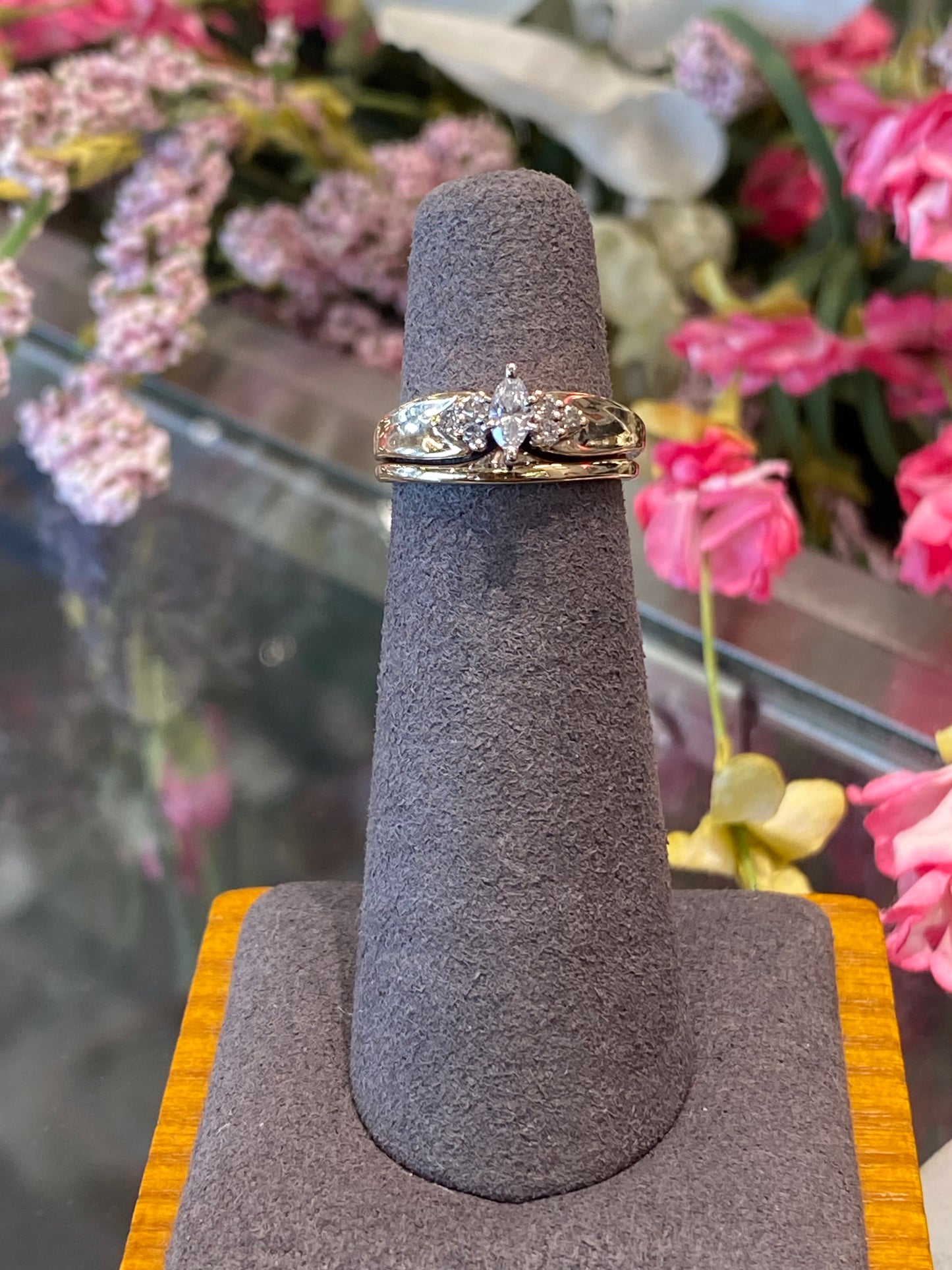 10k Yellow Gold Wedding Set