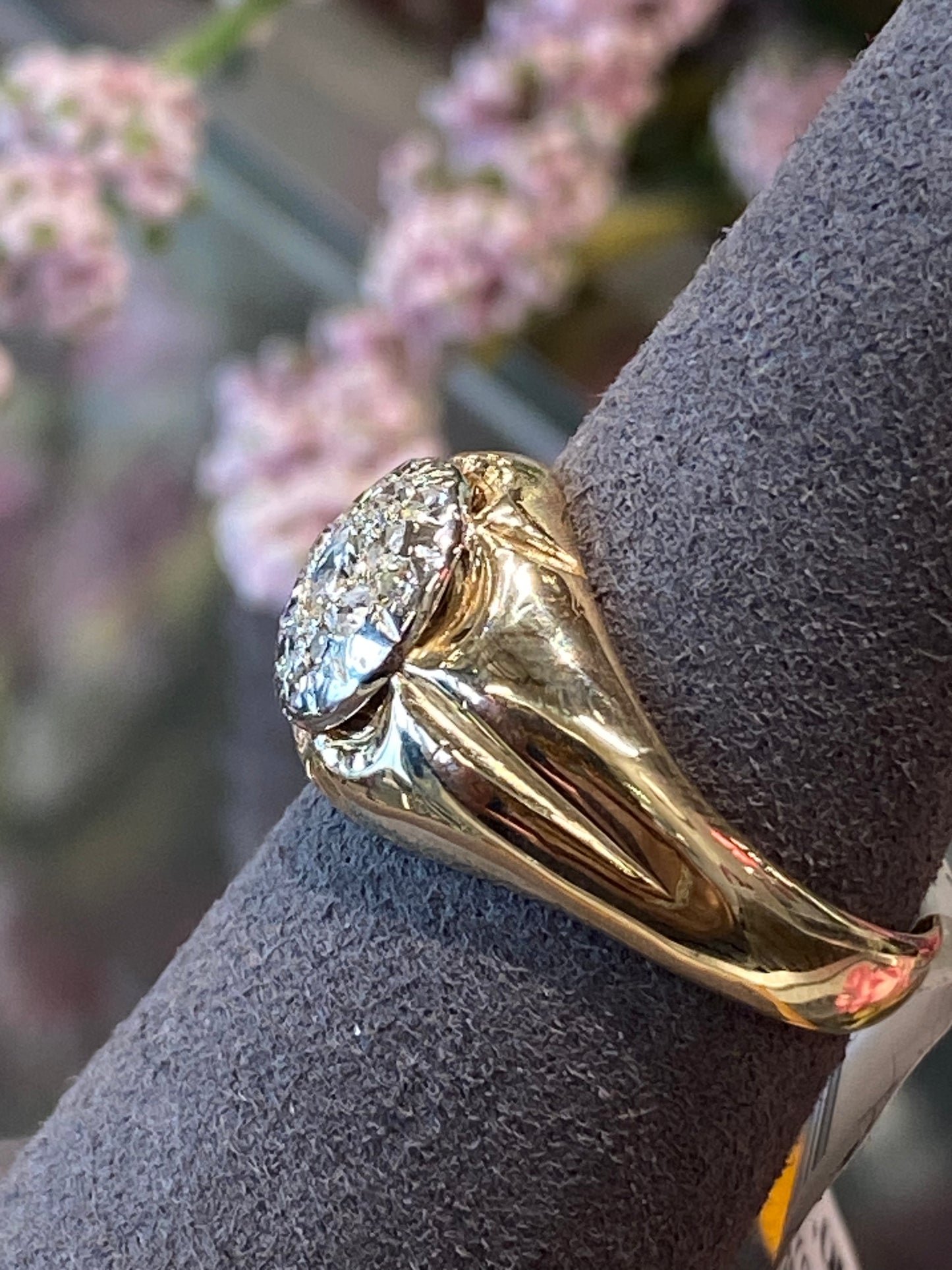 14k Two Tone Diamond Ring