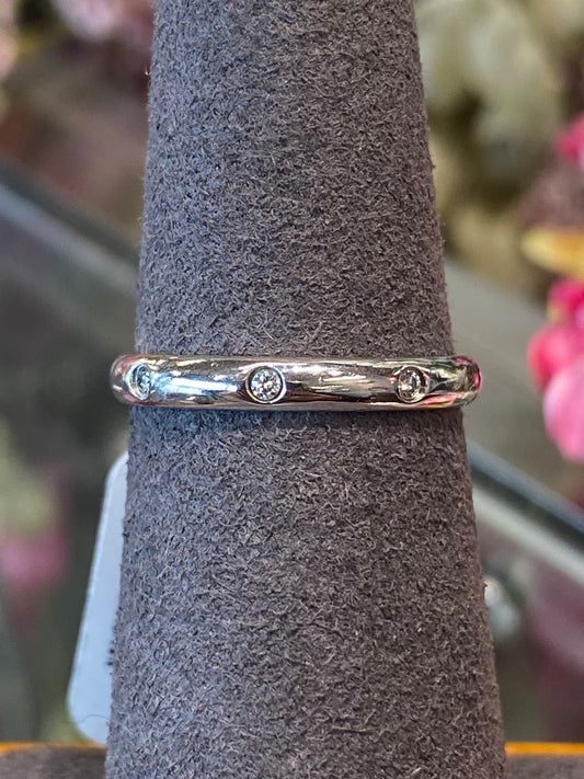 Platinum Cartier Diamond Band