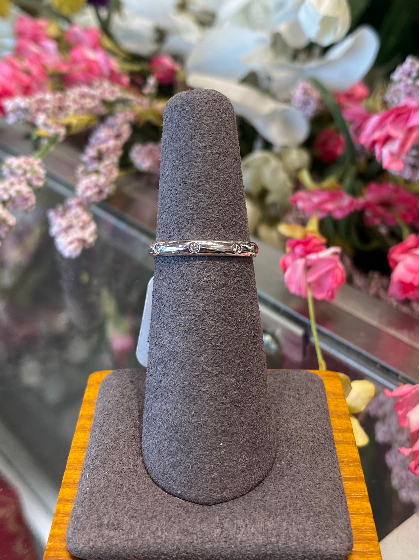 Platinum Cartier Diamond Band