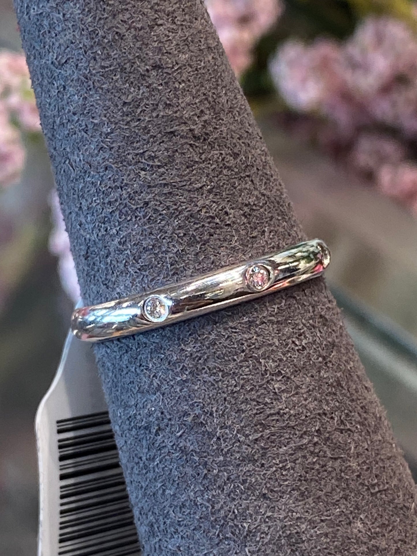 Platinum Cartier Diamond Band