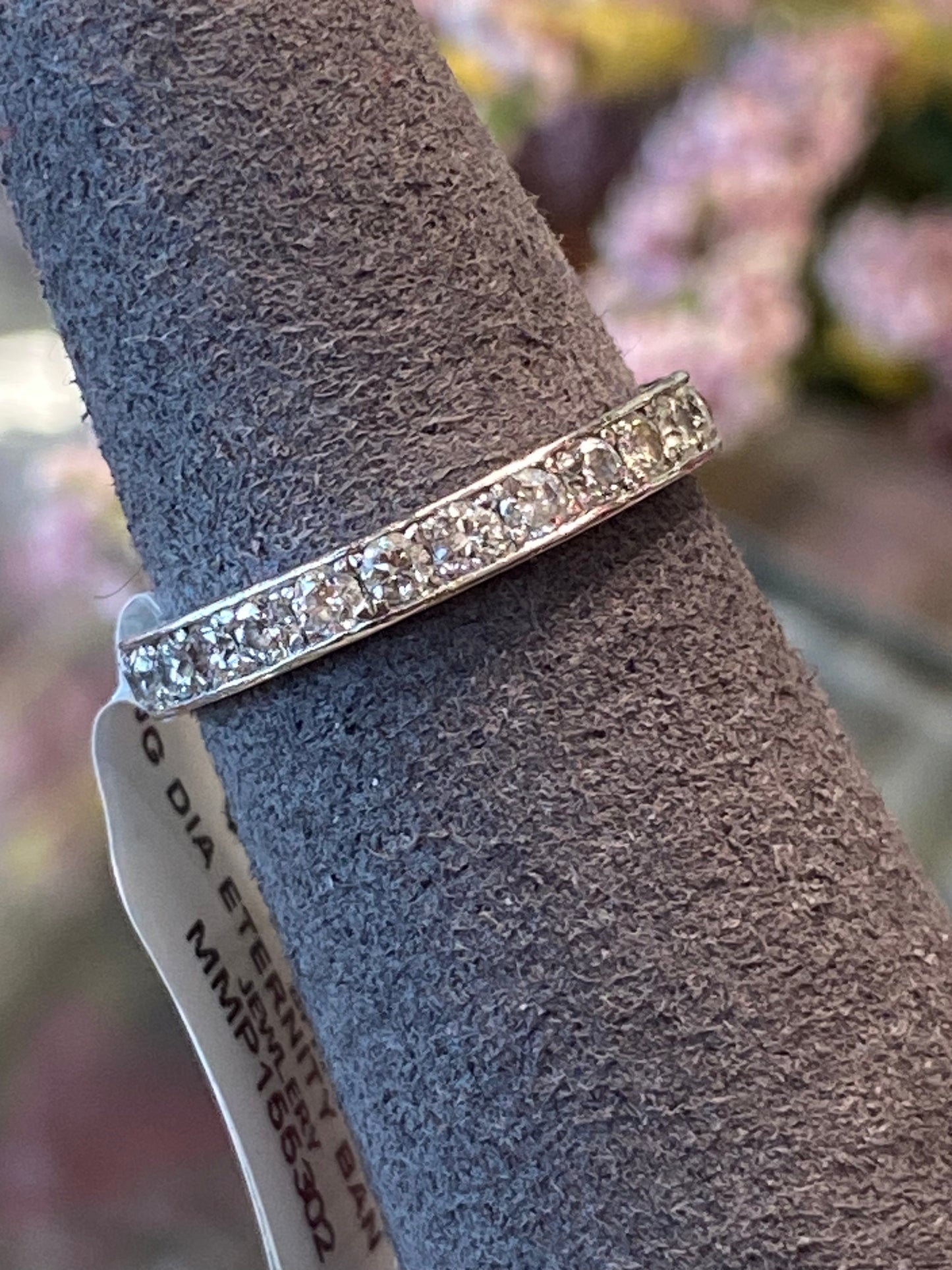 Platinum Diamond Eternity Band