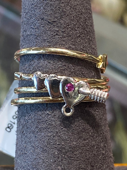 14k Two Tone Ring