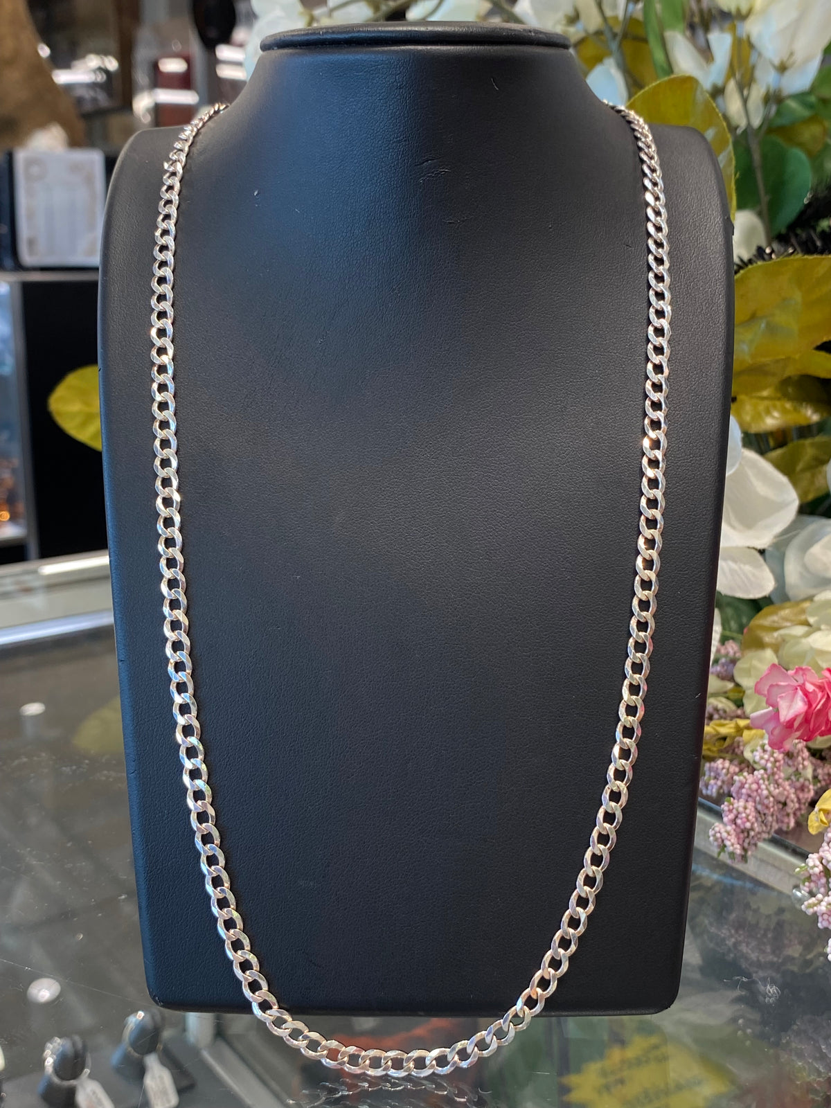 925 Silver Curb Chain
