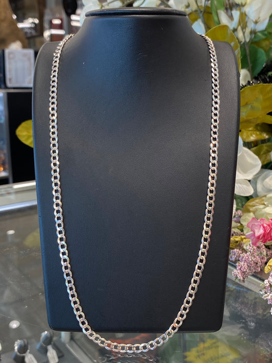 925 Silver Curb Chain